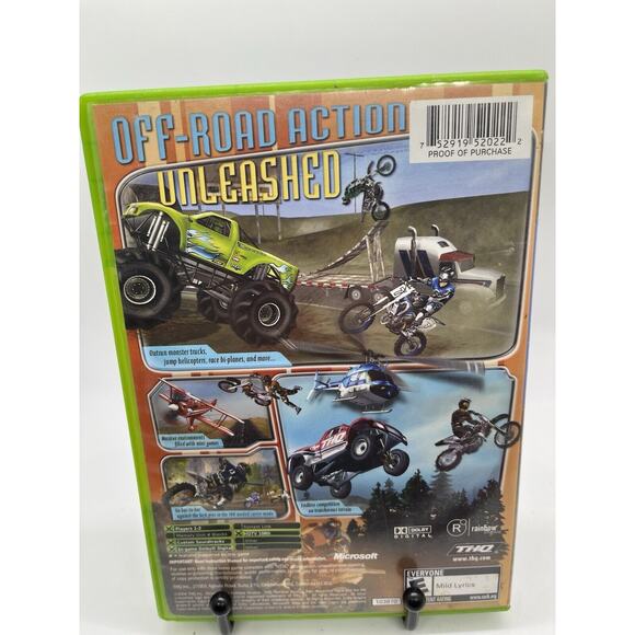 MX Unleashed Xbox Game - Complete In Box - Tested & Working! - Picture 2 of 7